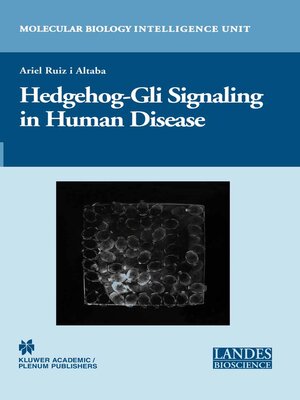 cover image of Hedgehog-Gli Signaling in Human Disease